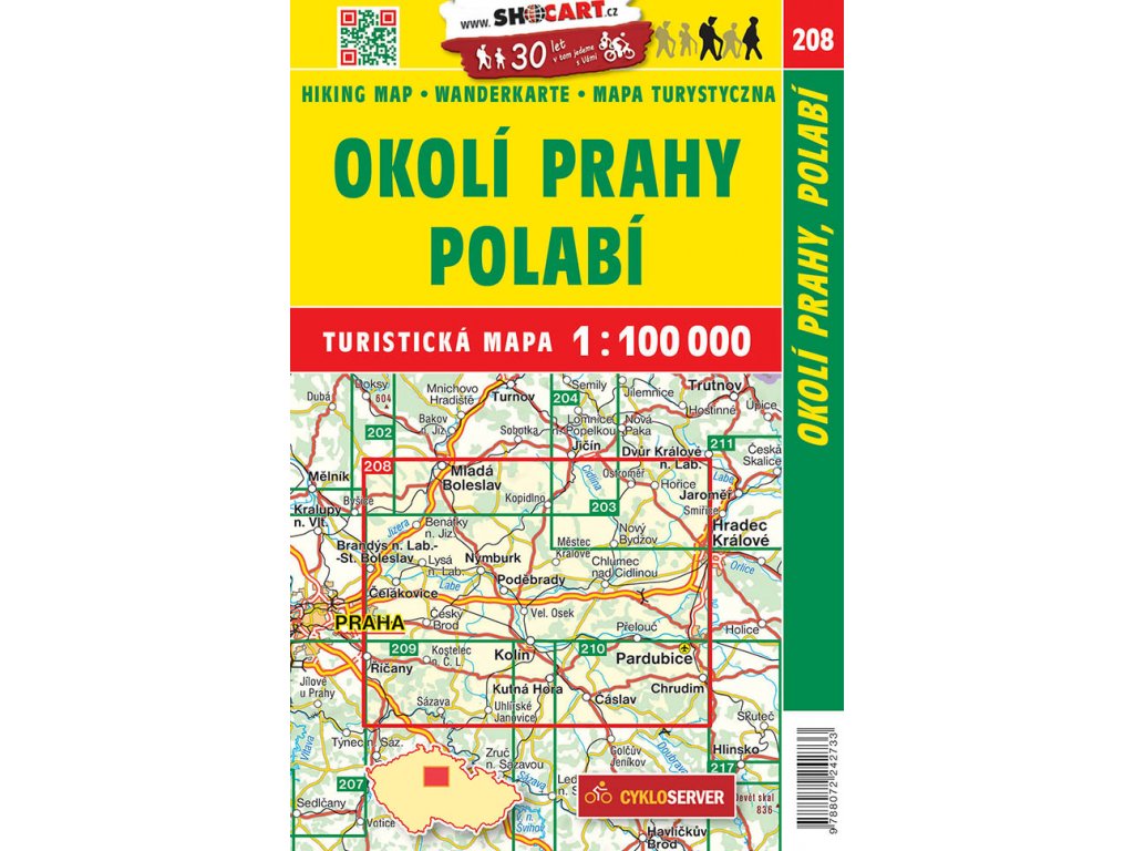 Tschechien 1:100.000 Shocart - Touristische Karten