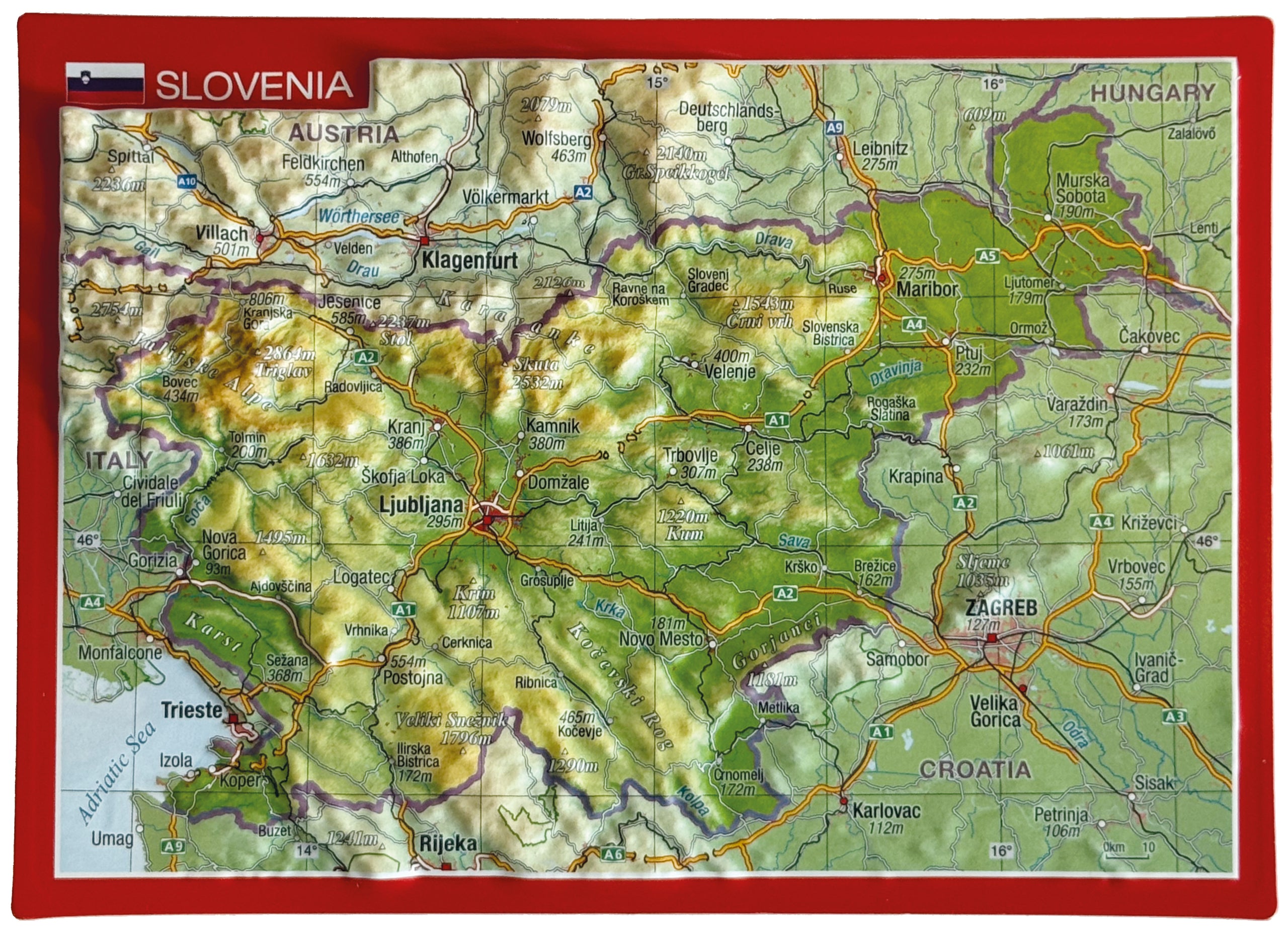 Reliefpostkarten - DIVERSE