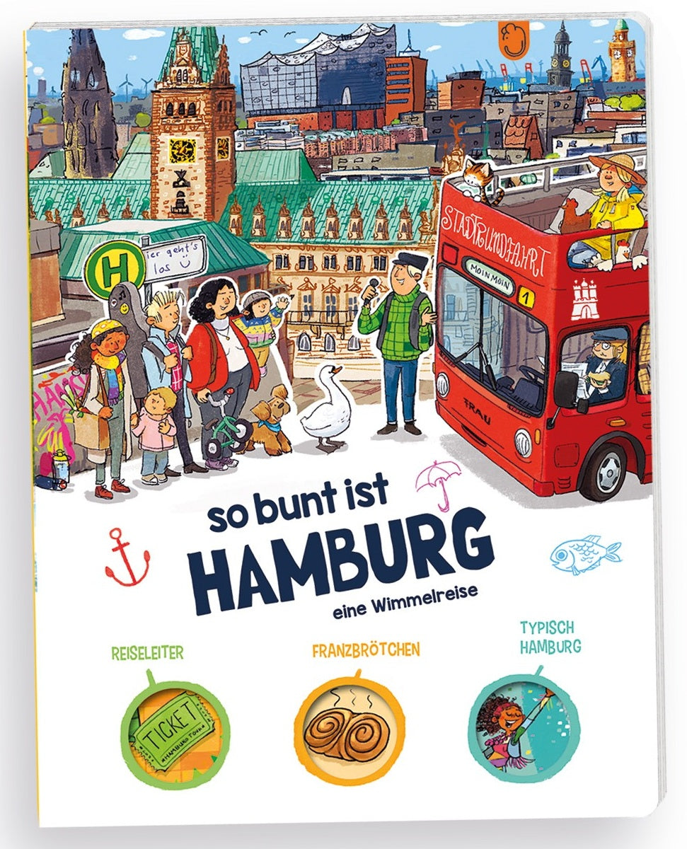 Hamburg Wimmelbuch - So bunt ist Hamburg