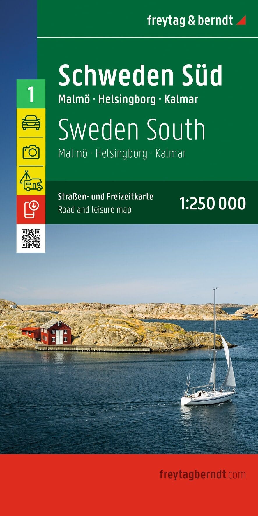 Schweden Süd (Blatt 1) - 1:250.000