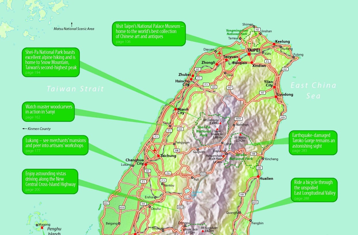 Taiwan Bradt Travel Guide