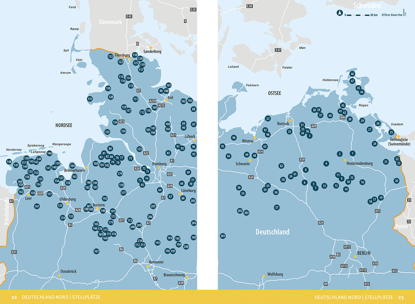 VanSite Stellplatzführer 2025 - Naturnahe Stellplätze in Deutschland und Europa