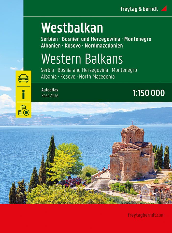 Westbalkan Autoatlas 1:150.000 - Freytag & Berndt