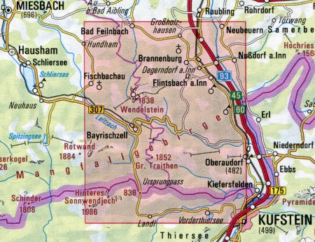 BY16 Mangfallgebirge Ost - Wendelstein