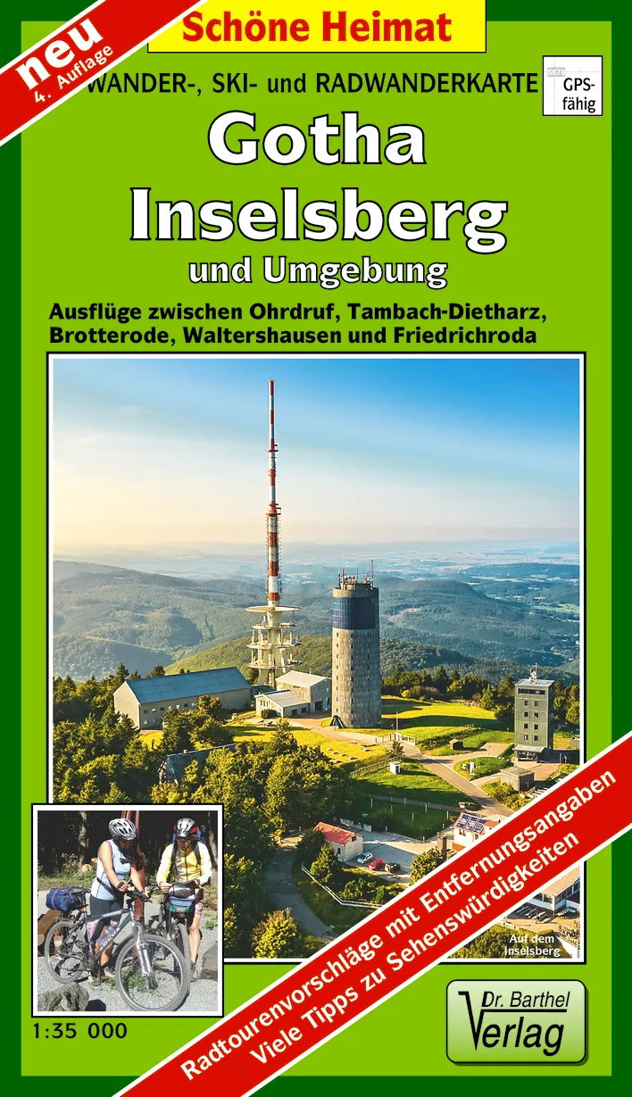 111 Gotha, Inselsberg und Umgebung - 1:35.000