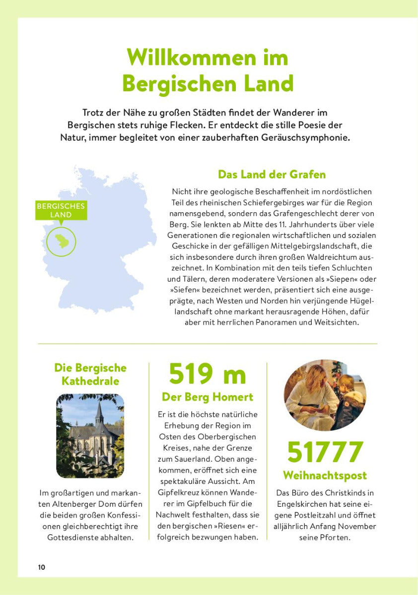 Mystische Pfade Bergisches Land - 30 Wanderungen auf den Spuren von Mythen und Sagen