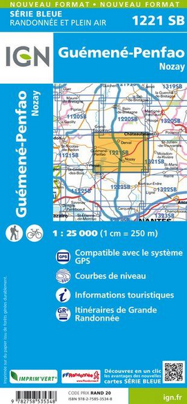 Pays de La Loire 1:25.000 - Topographische Karte Frankreich Série Bleue