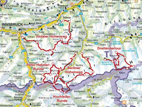 Trekking im Zillertal