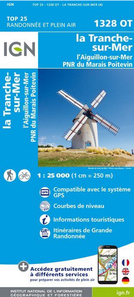 Pays de La Loire 1:25.000 - Topographische Karte Frankreich Série Bleue