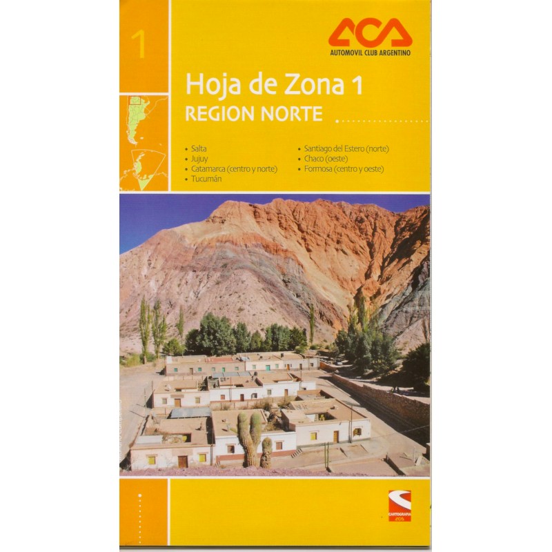 Región Norte 1:1 Mio. - Hoja de Zona 1
