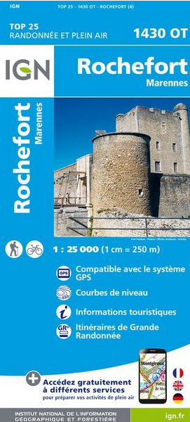 Aquitaine Nord 1:25.000 - Topographische Karte Frankreich Série Bleue