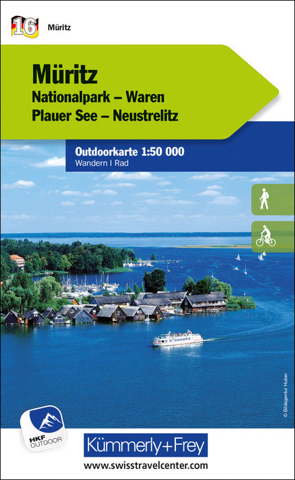 16 Müritz - Kümmerly & Frey 1:50.000