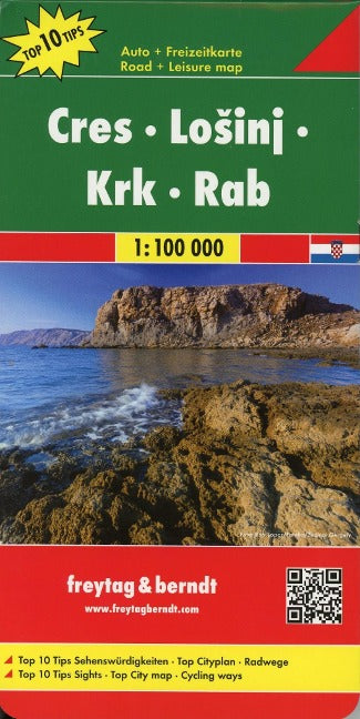 Cres - Losinj - Krk - Rab 1:100.000