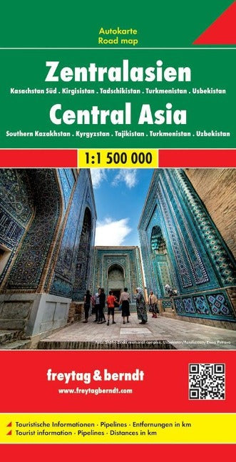 Zentralasien - 1:1,5 Mio.