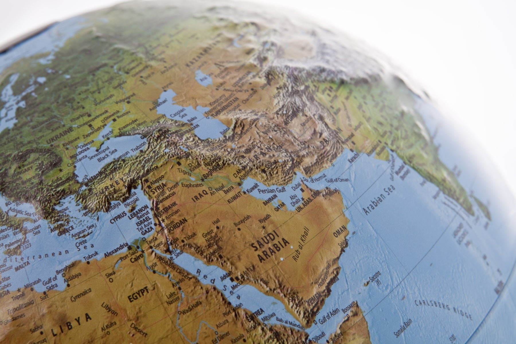 RELIEF-LEUCHTGLOBUS FRI 30 15 - Räthgloben