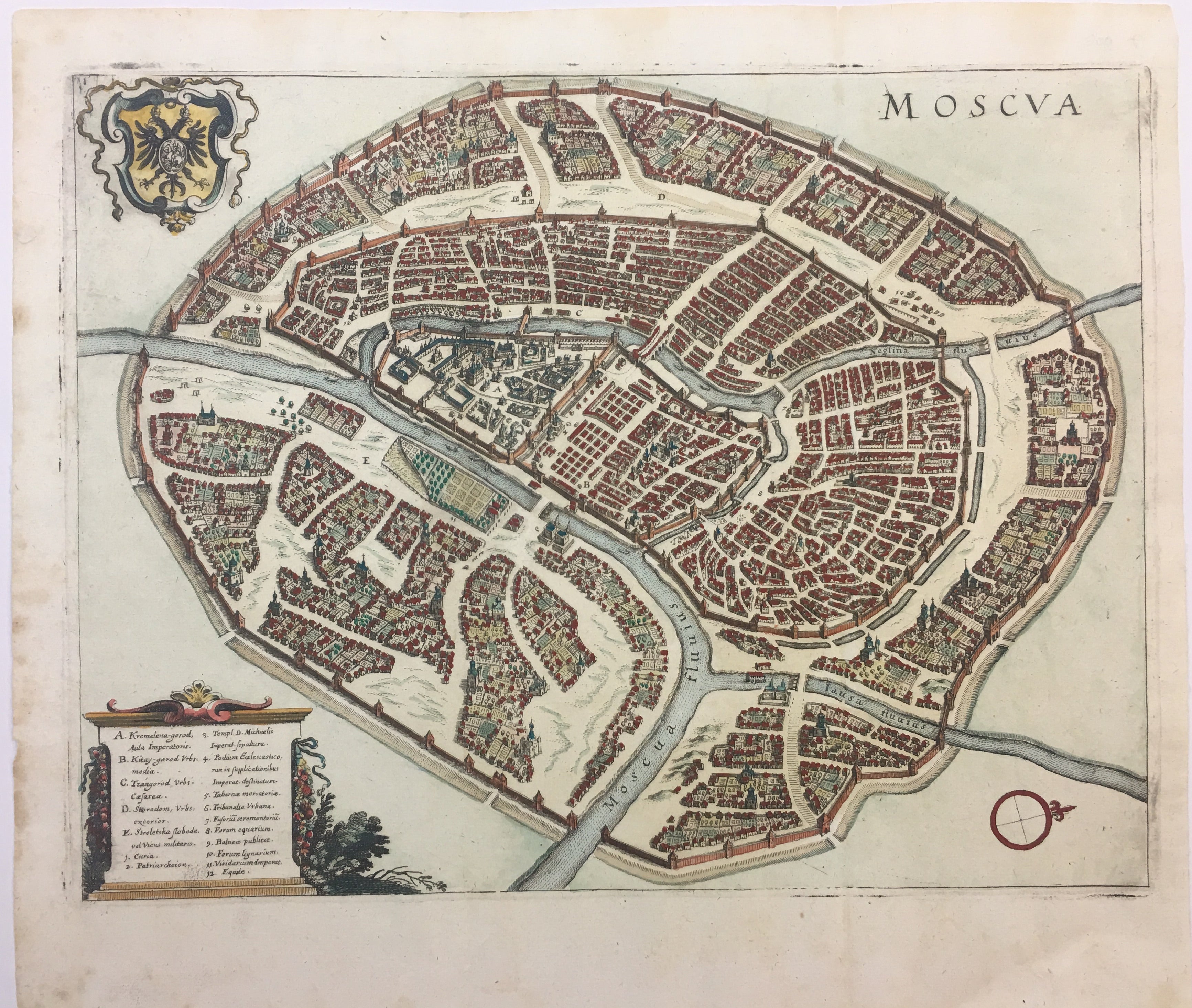 Merian, Mattäus: Moscua 1650