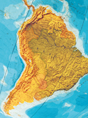 Standglobus 40cm Columbus DUO Edelstahl - 204086