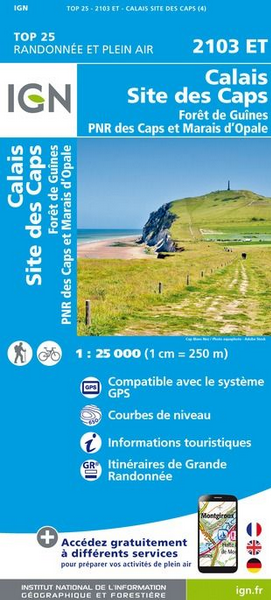 Nord-Pas-de-Calais 1:25.000 - Topographische Karte Frankreich Série Bleue