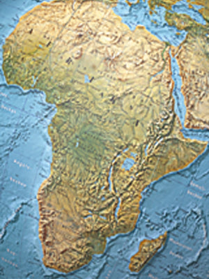 Standglobus 40cm Columbus DUORAMA Edelstahl - 214086