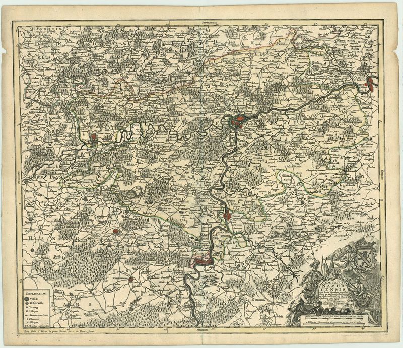 Belgien in der Zeit um 1770 von Conrad Tobias Lotter
