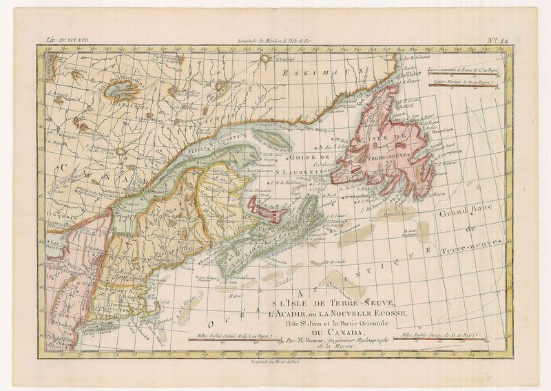 Nova Scotia im Jahr 1782
