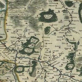 Lüneburg nach 1630 von Willem Janszoon Blaeu