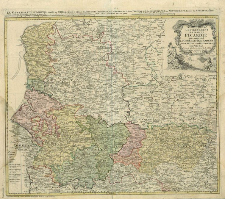 Picardie im Jahr 1746