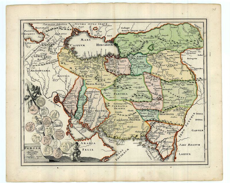 Persien um das Jahr 1720 von Christoph Weigel