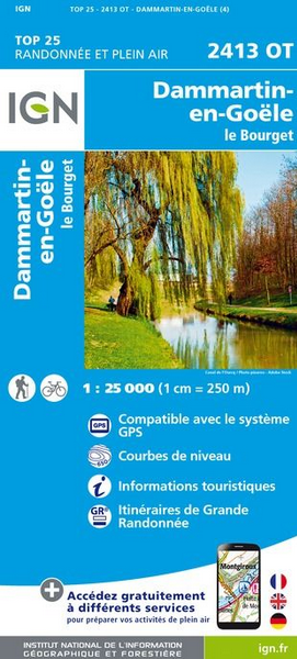 Picardie 1:25.000 - Topographische Karte Frankreich Série Bleue