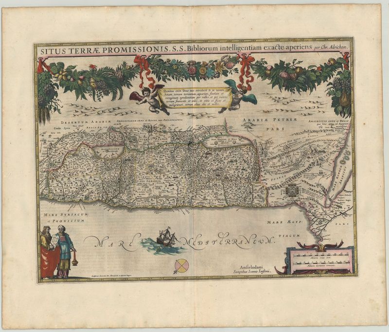 Israel um das Jahr 1650 von Johannes Janssonius