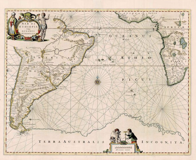 Atlantik in der Zeit um 1647