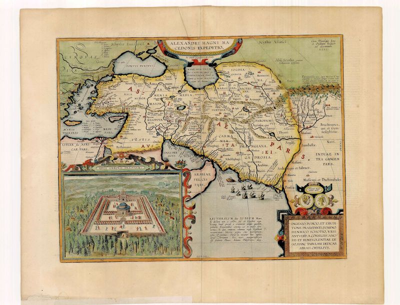 Persien im Jahr 1595 von Abraham Ortelius