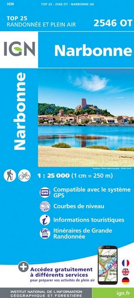 Pyrenäen 1:25.000 - Topographische Karte Frankreich Série Bleue