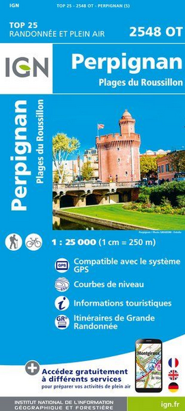 Pyrenäen 1:25.000 - Topographische Karte Frankreich Série Bleue