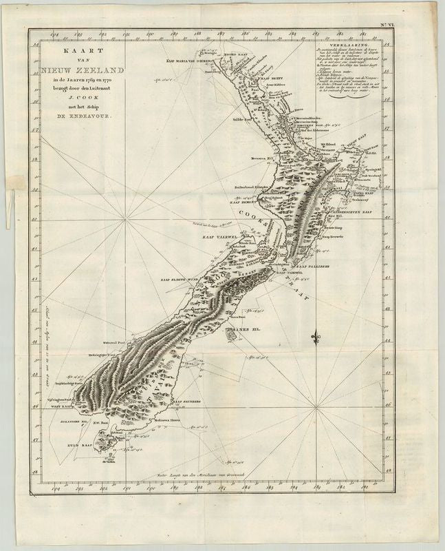 Neuseeland in der Zeit um 1772