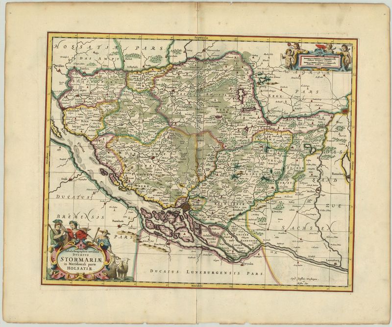 Stormarn im Jahr 1681 von Moses Pitt