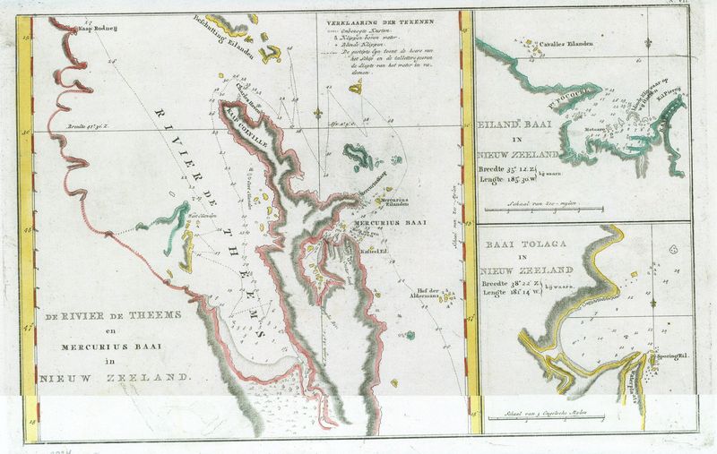 Neuseeland um das Jahr 1795