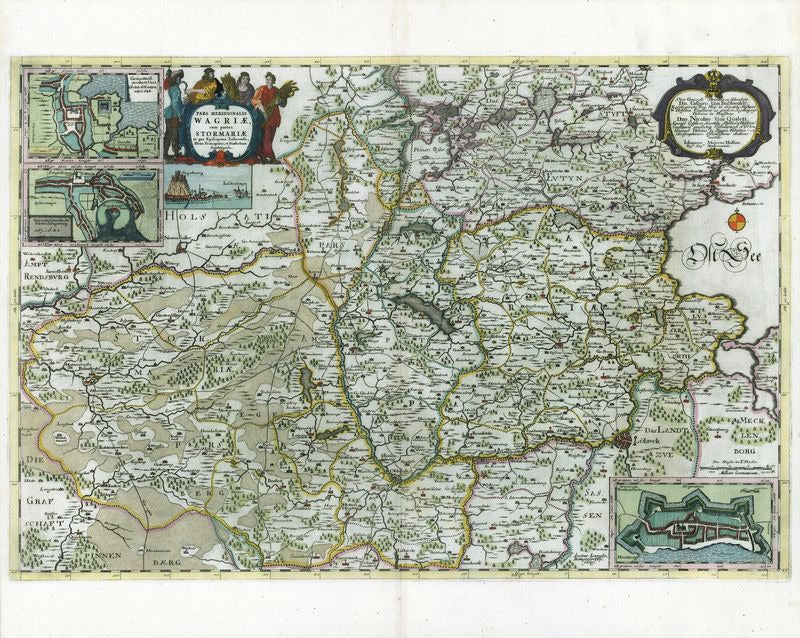 Wagrien und Stormarn im Jahr 1662