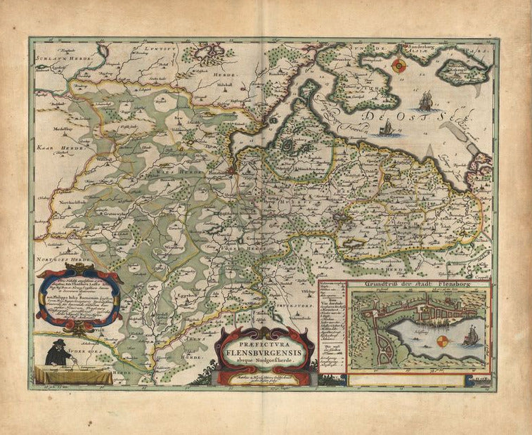 Flensburg im Jahr 1662