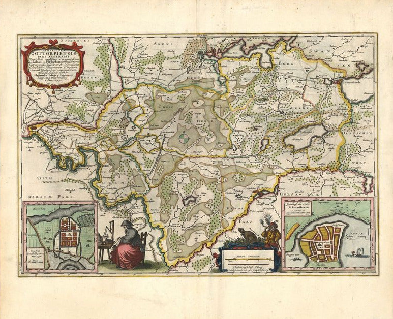 Gottorf im Jahr 1663