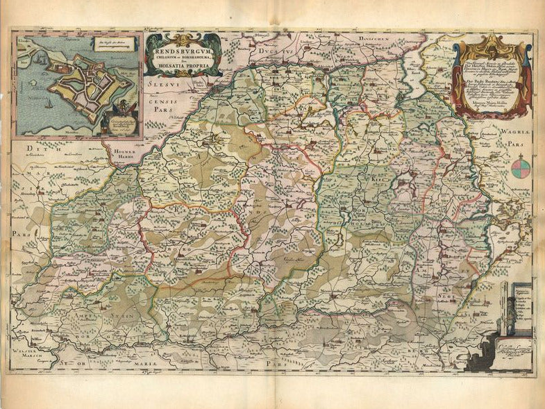 Kiel und Rendsburg im Jahr 1649