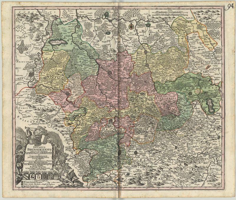 Braunschweig im Jahr 1740