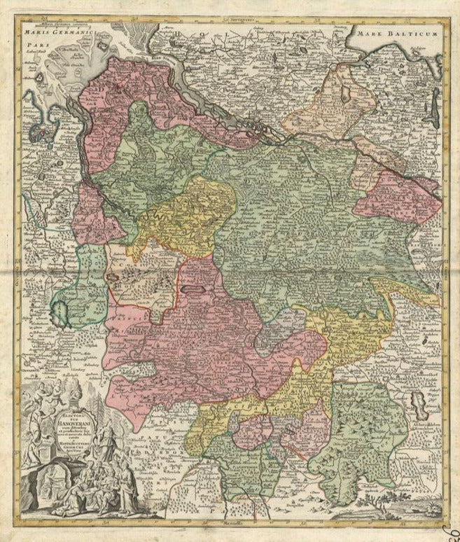 Hannover im Jahr 1725