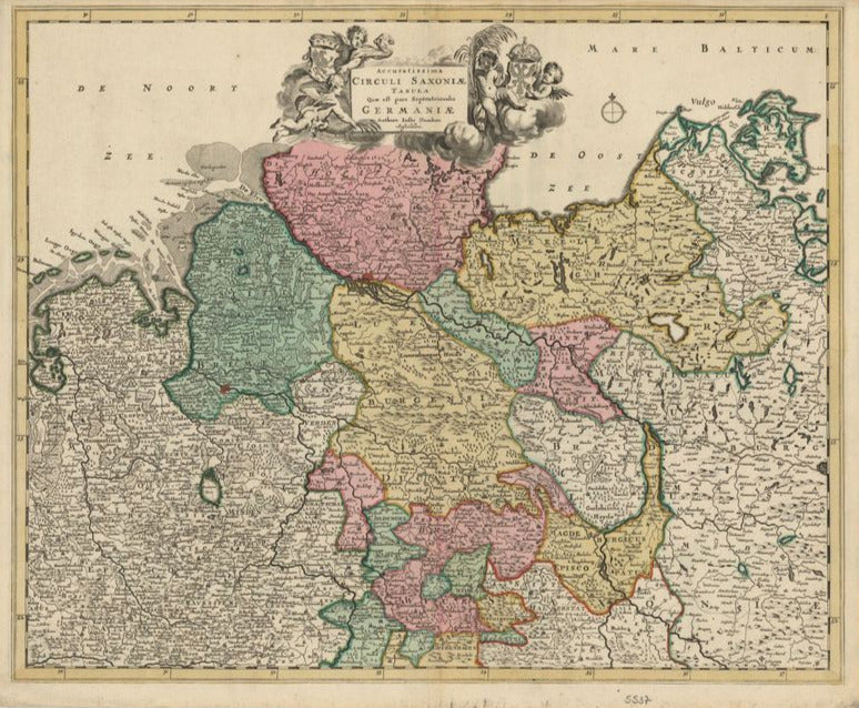 Niedersachsen um das Jahr 1690