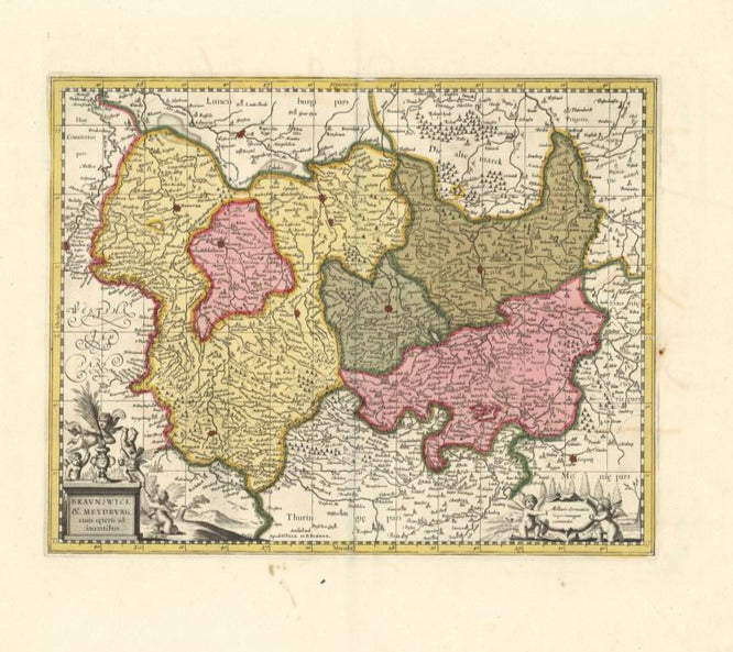 Braunschweig und Magdeburg um das Jahr 1710