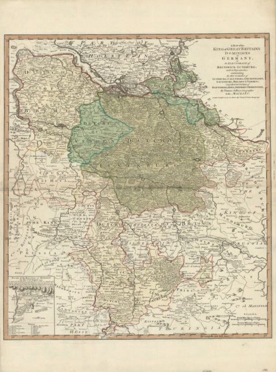 Lüneburg im Jahr 1781