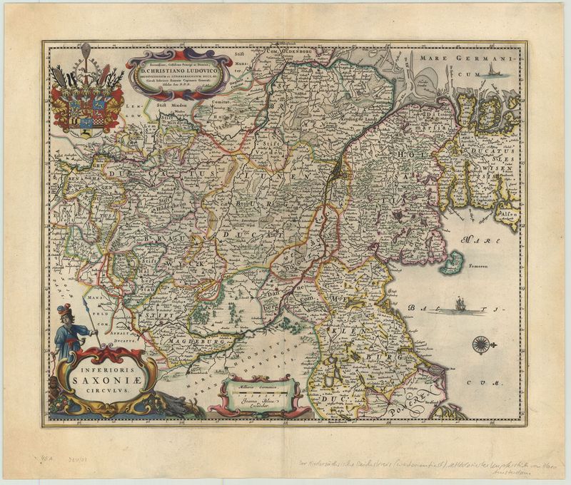 Niedersachsen im Jahr 1663