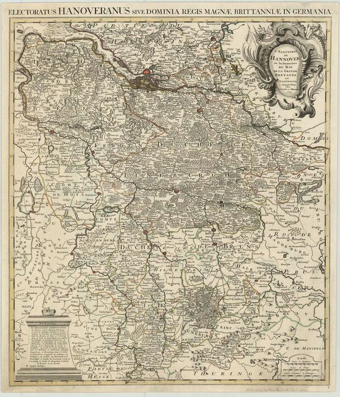 Hannover und Bremen um das Jahr 1745