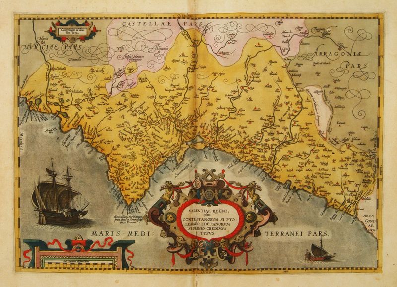 Valencia im Jahr 1584