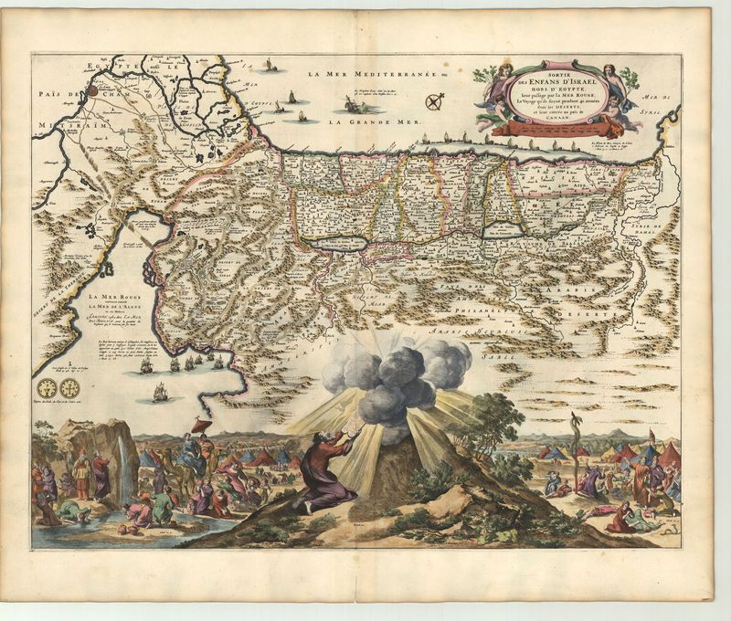 Das Heilige Land um das Jahr 1669 von Issac Elzevier